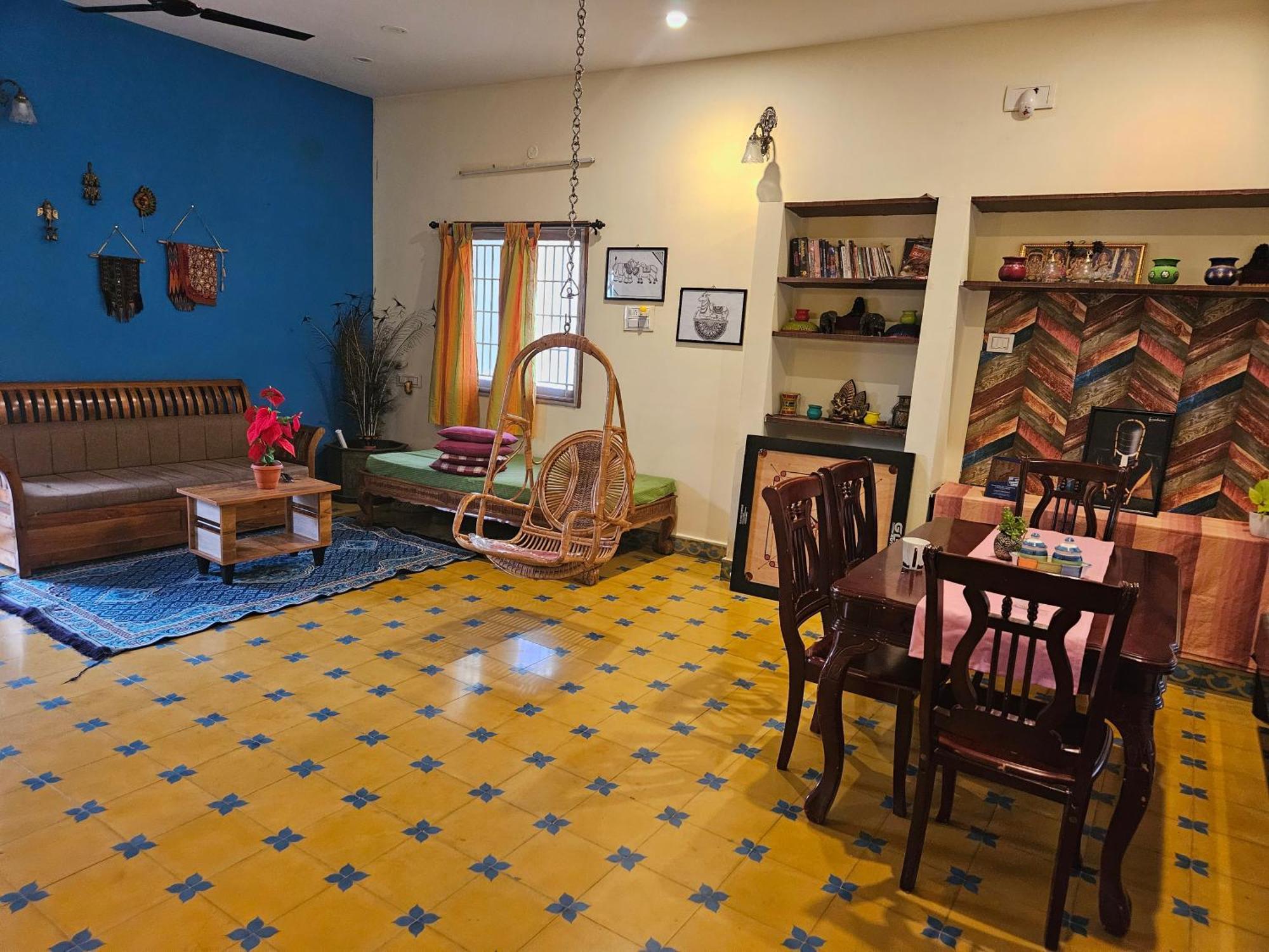 A Chettinad Villa In Coimbatore On The Way To Adiyogi And Nearer To Maruthamalai Екстер'єр фото