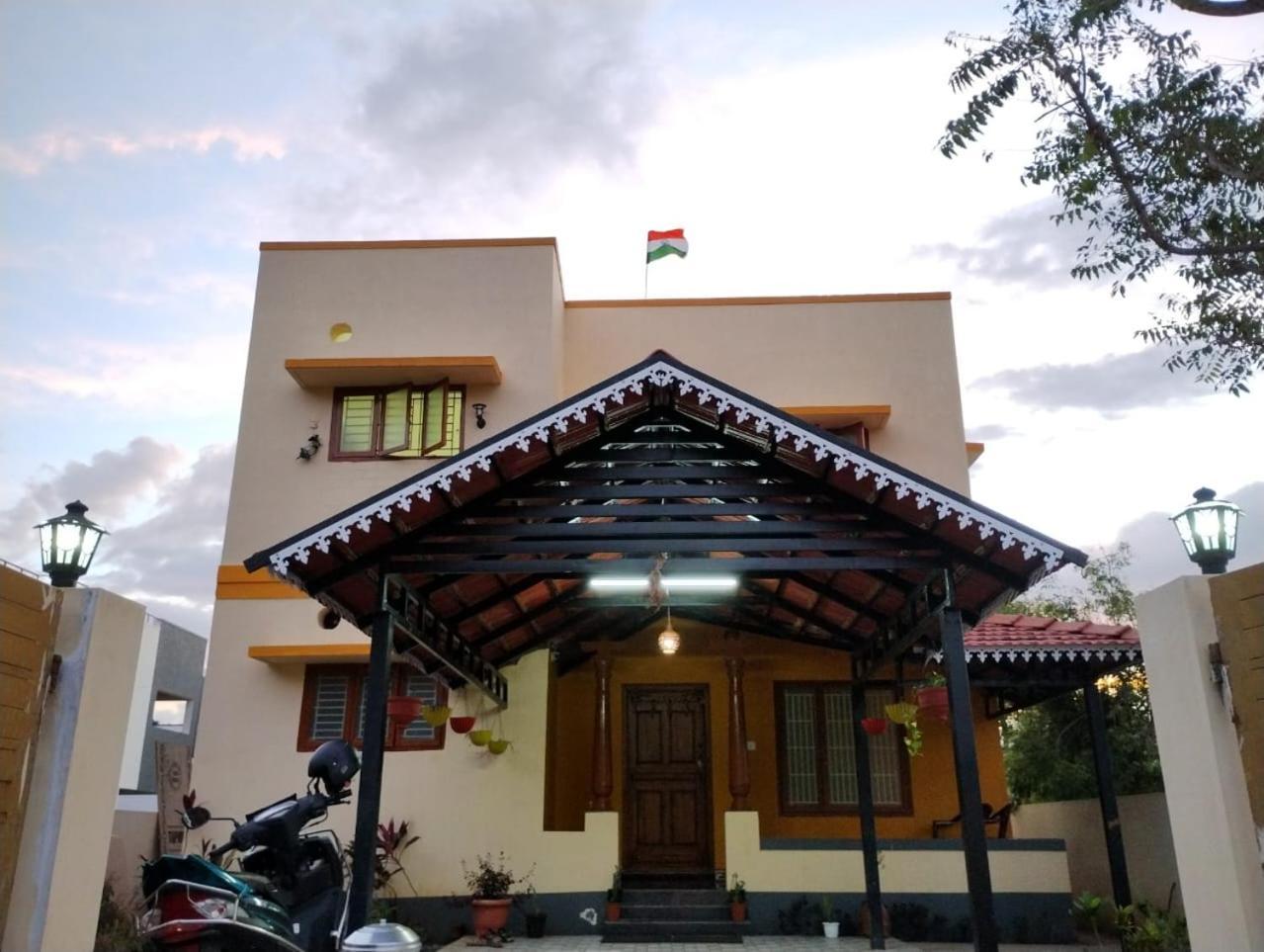 A Chettinad Villa In Coimbatore On The Way To Adiyogi And Nearer To Maruthamalai Екстер'єр фото